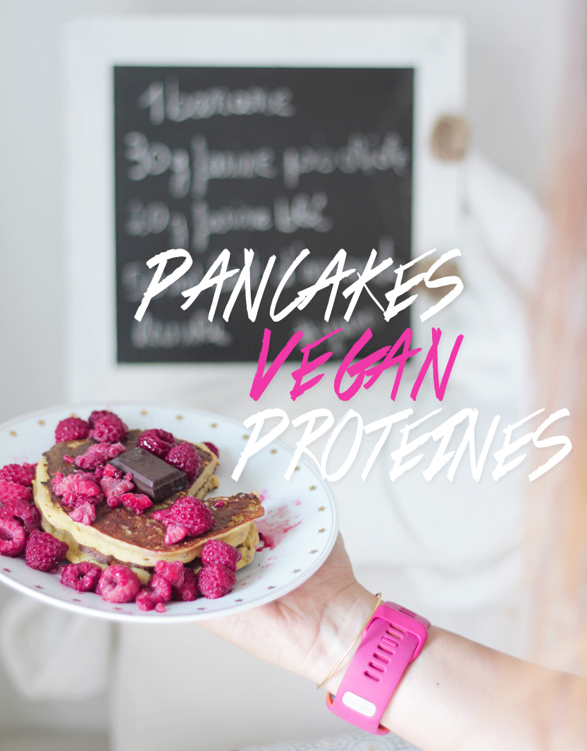 pancakes vegan protéinés
